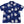 Load image into Gallery viewer, Duke Kahanamoku Cotton Hawaiian Shirt Men&#39;s 1950s Duke&#39;s Pineapple Print Reproduction Short-Sleeve Indigo Aloha Shirt DK39045 128 Navy-Blue

