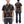 Duke Kahanamoku Hawaiian Shirt Men's 1950s Duke's Shell Reproduction Short-Sleeve Aloha Shirt DK39450 119 Black