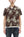 Duke Kahanamoku Hawaiian Shirt Men's 1950s Duke's Shell Reproduction Short-Sleeve Aloha Shirt DK39450 138 Brown