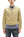 HEADLIGHT Men's 10oz. Random Herringbone Twill Engineer Jacket, Beige Collarless Work Jacket, Made in Japan (HD15909 401A One Wash)