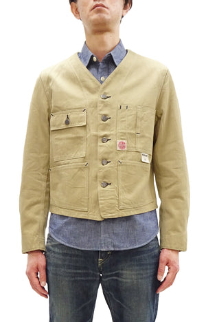 ジャケット・アウター HEAD LIGHT HEADLIGHT Men's 10oz. Random Herringbone Twill Engineer Jacket
