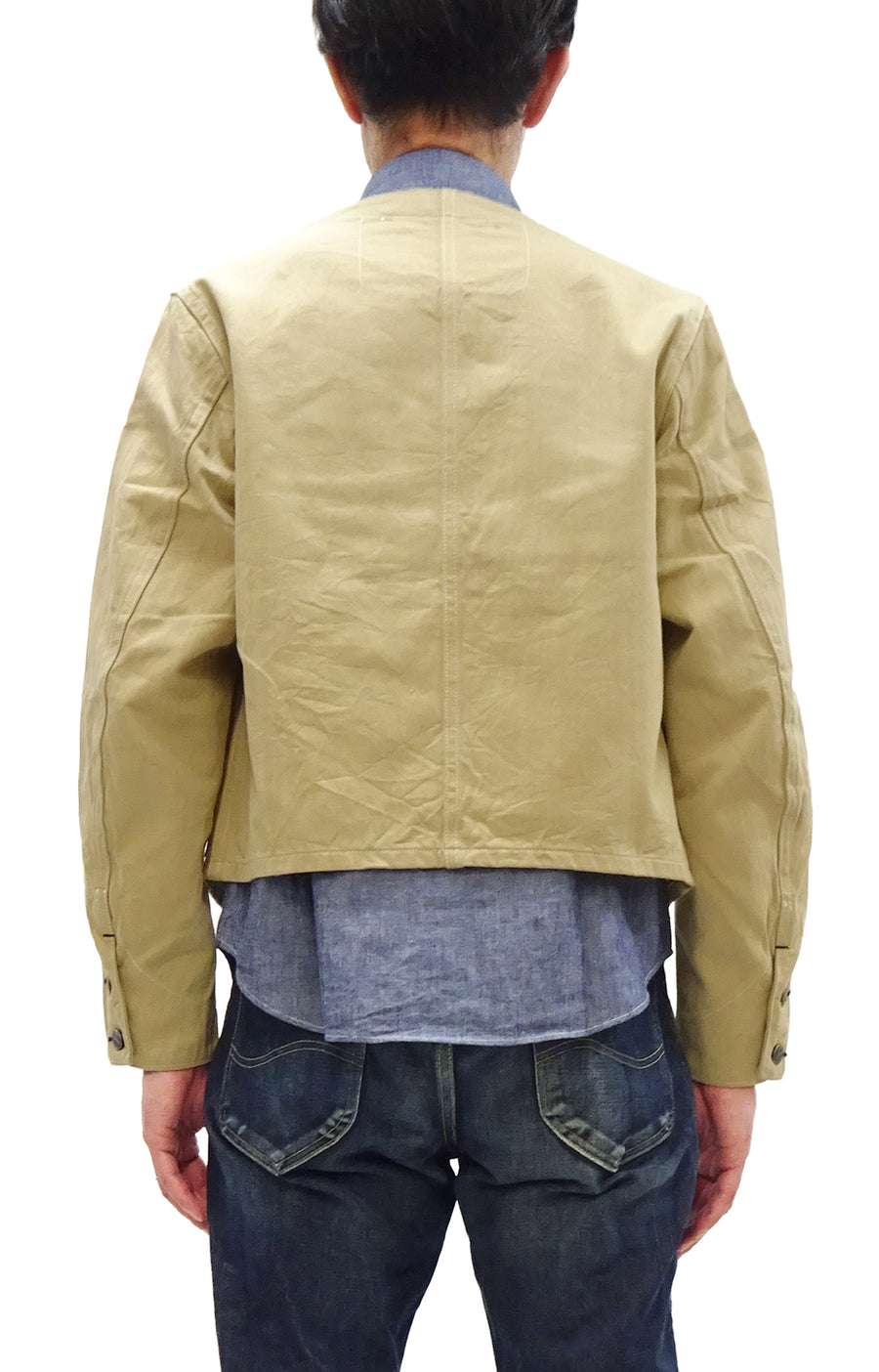 HEADLIGHT Men's 10oz. Random Herringbone Twill Engineer Jacket