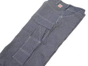 HEADLIGHT Work Pants by Toyo Enterprises Men's Casual Hickory Stripe Carpenter Pants Painter Jeans HD42457 421A One-Wash