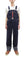 HEADLIGHT Overalls Men's Casual Unlined 11 Oz. Denim Low-back Bib Overalls with X-back Suspender Straps Toyo Enterprises HD42554 421A One-Wash