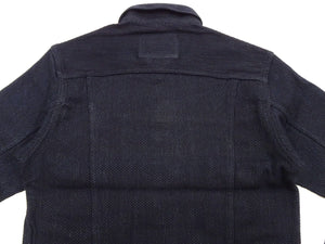 Japan Blue Jeans Sashiko Jacket JBGJ1005 Men's Casual Type 2 Style 11oz Japanese Sashiko Indigo Jacket