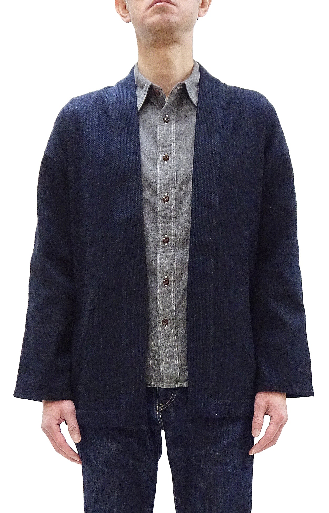 JapanBlueJeans インレイ ネイビー 7分丈 XL JAPAN BLUE JEANS JEANS（ジャパンブルージーンズ） 別注 8oz 5P