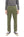 Japan Blue Jeans Men's Casual Pants Sulfur-Dyed Back Satin Trousers Olive with Regular & Straight Leg, Zip-Fly JBPT1410 One-Wash