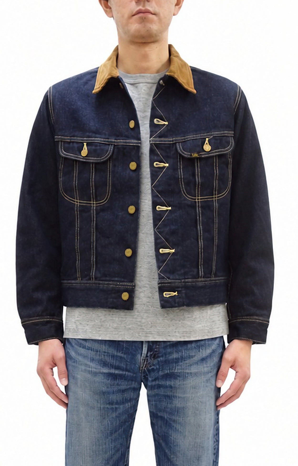 Lee Men's Storm Rider-Inspired 101-LJ Heritage Blanket-Lined Denim