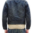Load image into Gallery viewer, Lee Japan 101-LJ Storm Rider-Inspired Blanket-Lined Denim Jacket - 13 oz Left-Hand Twill Indigo - One-Wash - (LM5110-126 Faded Indigo)
