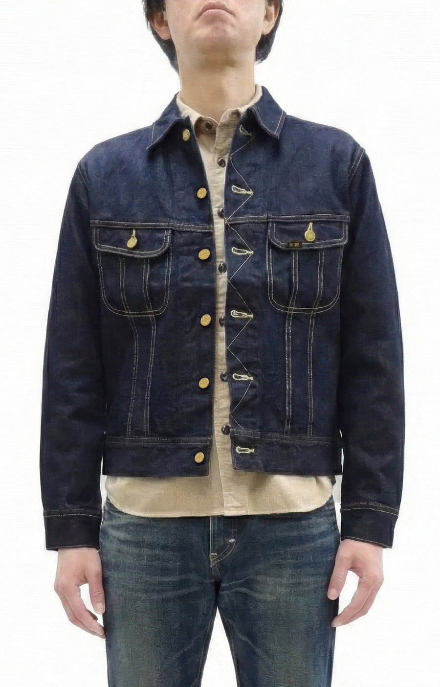 Lee 101J Rider Jacket Men's Denim Jacket 14.4 oz Left-Hand Twill