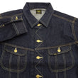 Load image into Gallery viewer, Lee 101J Rider Jacket Men's Denim Jacket 14.4 oz Left-Hand Twill - Lee Japan Reproduction (LM8100-500 Deep Indogo One-Wash)
