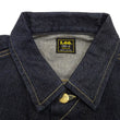 Load image into Gallery viewer, Lee 101J Rider Jacket Men's Denim Jacket 14.4 oz Left-Hand Twill - Lee Japan Reproduction (LM8100-500 Deep Indogo One-Wash)
