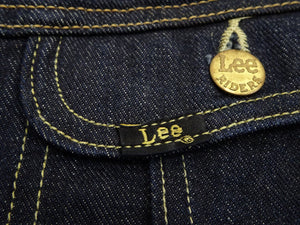 Lee 101J Rider Jacket Men's Denim Jacket 14.4 oz Left-Hand Twill - Lee Japan Reproduction (LM8100-500 Deep Indogo One-Wash)