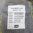 Load image into Gallery viewer, Lee 101J Rider Jacket Men's Denim Jacket 14.4 oz Left-Hand Twill - Lee Japan Reproduction (LM8100-500 Deep Indogo One-Wash)

