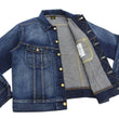 Load image into Gallery viewer, Lee 101J Rider Jacket Men's Denim Jacket 14.4 oz Left-Hand Twill - Lee Japan Reproduction (LM8100-526 Faded Indigo One-Wash)
