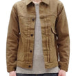 Load image into Gallery viewer, ONI Denim Men's Type I-Inspired Jacket Brown-Khaki 13 oz. Sulfur-Dyed Heavy Oxford Made in Japan (ONI-01507L-HOX-BRK)

