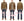 ONI Denim Men's Type I-Inspired Jacket Brown-Khaki 13 oz. Sulfur-Dyed Heavy Oxford Made in Japan (ONI-01507L-HOX-BRK)
