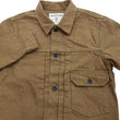 Load image into Gallery viewer, ONI Denim Men's Type I-Inspired Jacket Brown-Khaki 13 oz. Sulfur-Dyed Heavy Oxford Made in Japan (ONI-01507L-HOX-BRK)
