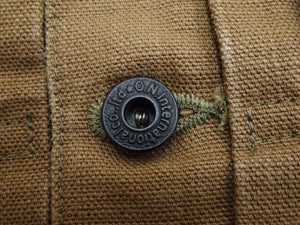 ONI Denim Men's Type I-Inspired Jacket Brown-Khaki 13 oz. Sulfur-Dyed Heavy Oxford Made in Japan (ONI-01507L-HOX-BRK)