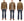 ONI Denim Men's Type I-Inspired Jacket Brown-Khaki 13 oz. Sulfur-Dyed Heavy Oxford Made in Japan (ONI-01507L-HOX-BRK)