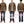 Load image into Gallery viewer, Oni Denim Jacket ONI-02516P-HOX Men&#39;s Casual Modern-Fit 13 5oz. Sulfur-Dyed Oxford Fabric Jacket in Brown-Khaki Color, Inspired by Type II G-Jacket One-Wash

