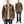 Load image into Gallery viewer, Oni Denim Jacket ONI-02516P-HOX Men&#39;s Casual Modern-Fit 13 5oz. Sulfur-Dyed Oxford Fabric Jacket in Brown-Khaki Color, Inspired by Type II G-Jacket One-Wash
