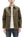 Oni Denim Chore Coat ONI-03100-HOX Men's Casual Modern-Fit Sulfur-Dyed Cotton Slub Oxford Weave Work Jacket Olive-Green One-Wash
