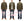 Oni Denim Chore Coat ONI-03100-HOX Men's Casual Modern-Fit Sulfur-Dyed Cotton Slub Oxford Weave Work Jacket Olive-Green One-Wash
