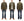 Oni Denim Chore Coat ONI-03100-HOX Men's Casual Modern-Fit Sulfur-Dyed Cotton Slub Oxford Weave Work Jacket Olive-Green One-Wash