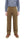 ONI Denim Men's Brown-Khaki Sulfur-Dyed Heavy Oxford Work Pants Relaxed Straight Fit Button Fly Trousers Made in Japan (ONI-207HOX-BRK)