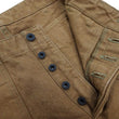 Load image into Gallery viewer, ONI Denim Men's Brown-Khaki Sulfur-Dyed Heavy Oxford Work Pants Relaxed Straight Fit Button Fly Trousers Made in Japan (ONI-207HOX-BRK)
