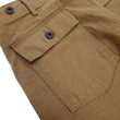 Load image into Gallery viewer, ONI Denim Men's Brown-Khaki Sulfur-Dyed Heavy Oxford Work Pants Relaxed Straight Fit Button Fly Trousers Made in Japan (ONI-207HOX-BRK)
