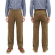 Load image into Gallery viewer, ONI Denim Men's Brown-Khaki Sulfur-Dyed Heavy Oxford Work Pants Relaxed Straight Fit Button Fly Trousers Made in Japan (ONI-207HOX-BRK)
