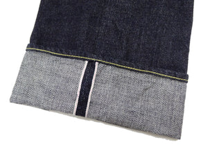 ONI Denim Relaxed Straight Jeans 200 Men's Button-Fly High-Rise 15oz. Low-Tension Selvedge Denim Indigo Jean Pants ONI-200