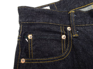 ONI Denim Baggy Jeans 222 Men's High-Rise Wide Leg Straight 15oz. Low-Tension Selvedge Denim Indigo Jean Pants ONI-222