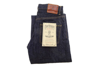 ONI Denim Baggy Jeans 222 Men's High-Rise Wide Leg Straight 15oz. Low-Tension Selvedge Denim Indigo Jean Pants ONI-222