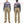 Load image into Gallery viewer, ONI Denim Selvedge Chino Pants - Men&#39;s Relaxed Straight Fit, Button Fly, Casual 8oz Selvage Chino Twill Trousers - ONI266SVC-KHB khaki-Beige
