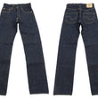Load image into Gallery viewer, ONI Denim Men's 15oz Selvedge Jeans - Old-Style Spun Yarn &amp; Shuttle-Loom Woven Denim, Regular Straight Fit, Button Fly, Indigo One Wash, Made in Japan (ONI270-Ishikawadai)
