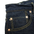 Load image into Gallery viewer, ONI Denim Men's 15oz Selvedge Jeans - Old-Style Spun Yarn &amp; Shuttle-Loom Woven Denim, Regular Straight Fit, Button Fly, Indigo One Wash, Made in Japan (ONI270-Ishikawadai)
