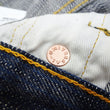 Load image into Gallery viewer, ONI Denim Men's 16oz Natural Indigo Selvedge Jeans - Regular Straight Fit, Button Fly, Made in Japan (ONI270-Onikase)

