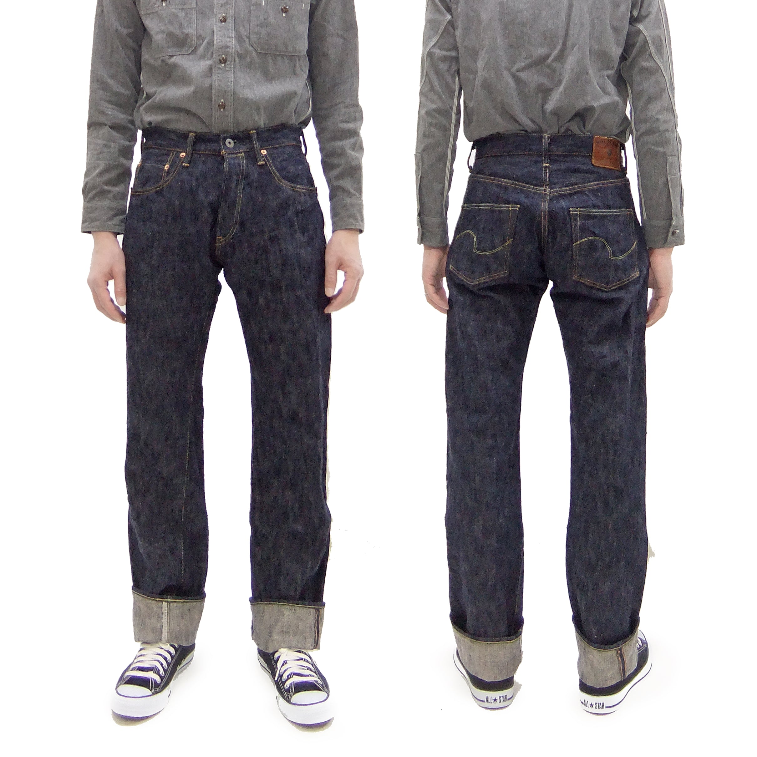 ONI Denim Men's 16oz Natural Indigo Selvedge Jeans - Regular