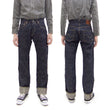Load image into Gallery viewer, ONI Denim Men's 16oz Natural Indigo Selvedge Jeans - Regular Straight Fit, Button Fly, Made in Japan (ONI270-Onikase)
