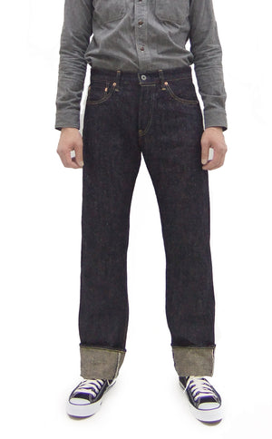 ONI Denim 13.7oz Neppy Selvedge Jeans Made in Japan - Men's Regular Straight Fit - ONI288-13.7NEP One-Wash Indigo