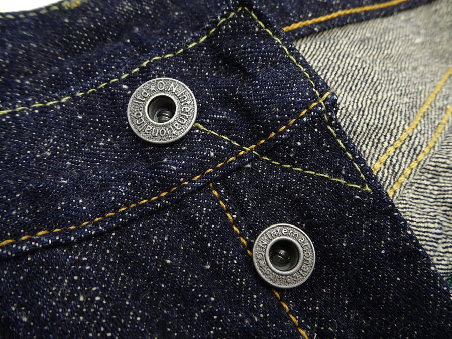 ONI Denim 13.7oz Neppy Selvedge Jeans Made in Japan - Men's Regular Straight Fit - ONI288-13.7NEP One-Wash Indigo