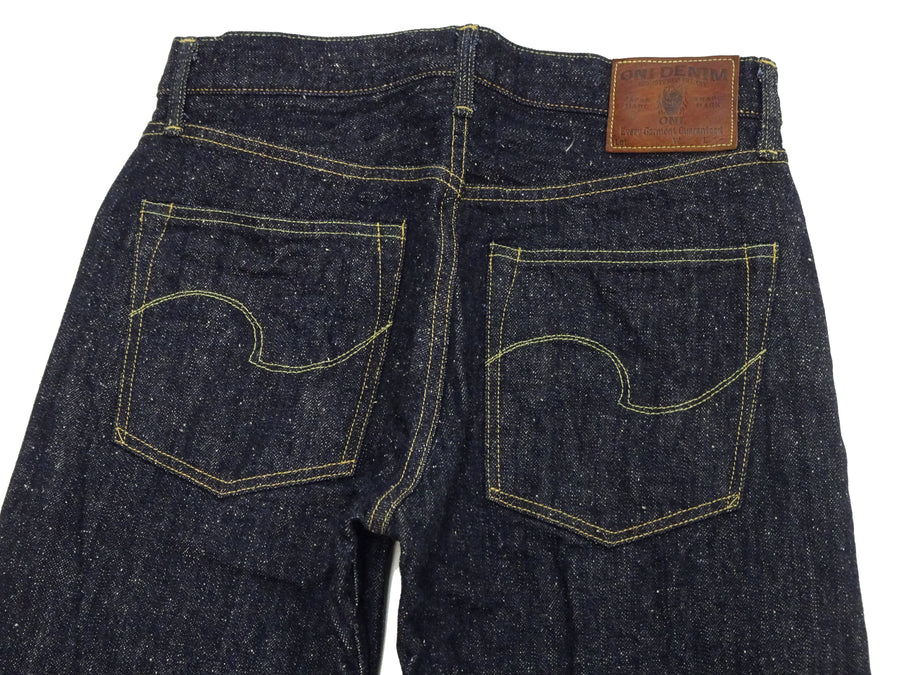 ONI Denim 13.7oz Neppy Selvedge Jeans Made in Japan - Men's Regular Straight Fit - ONI288-13.7NEP One-Wash Indigo
