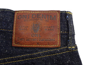 ONI Denim 13.7oz Neppy Selvedge Jeans Made in Japan - Men's Regular Straight Fit - ONI288-13.7NEP One-Wash Indigo