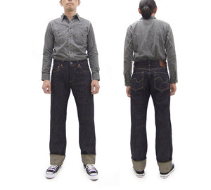 ONI Denim 13.7oz Neppy Selvedge Jeans Made in Japan - Men's Regular Straight Fit - ONI288-13.7NEP One-Wash Indigo