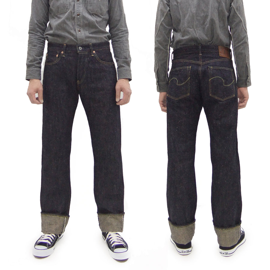 ONI Denim 13.7oz Neppy Selvedge Jeans Made in Japan - Men's Regular Straight Fit - ONI288-13.7NEP One-Wash Indigo