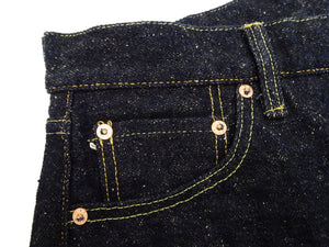 ONI Denim Men's 20 oz Heavyweight Nep Selvedge Jeans - Regular Straight Fit - One Wash Indigo - Made in Japan (ONI288-Asphalt)