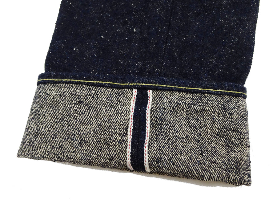ONI Denim Men's 20 oz Heavyweight Nep Selvedge Jeans - Regular Straight Fit - One Wash Indigo - Made in Japan (ONI288-Asphalt)